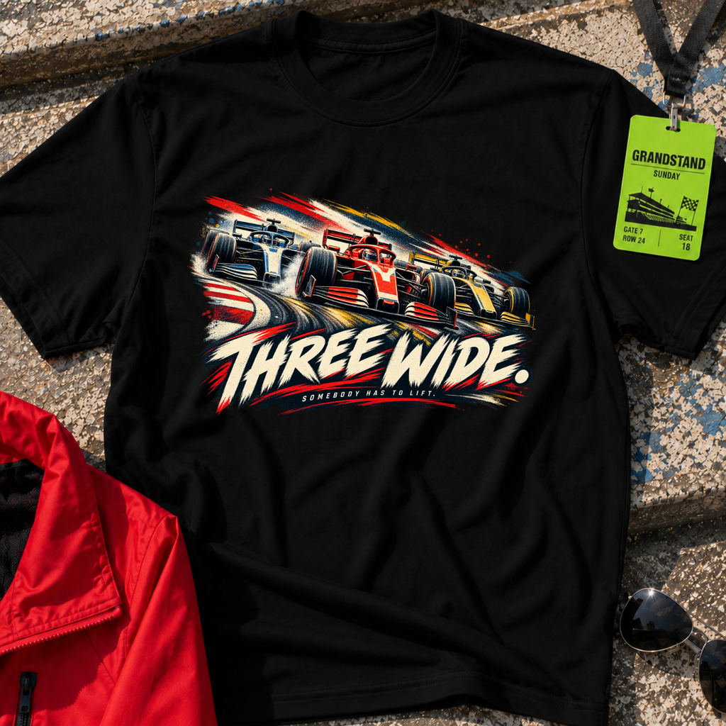 Three Wide T-Shirt