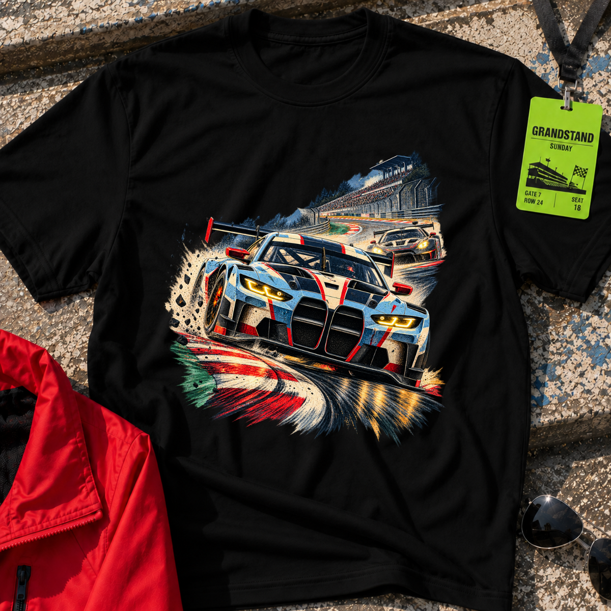 BMW Pushing T-Shirt