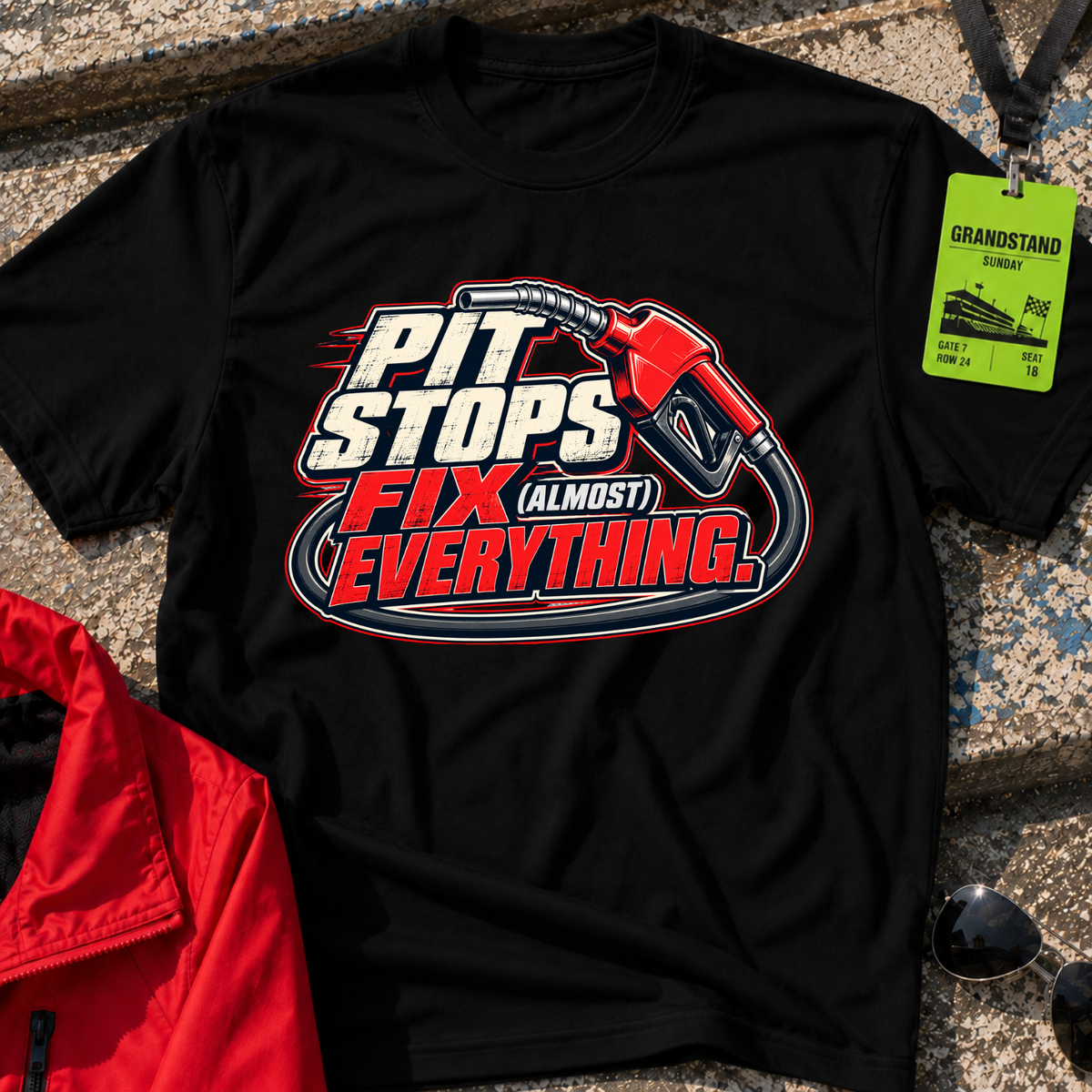 Pit Stops T-Shirt