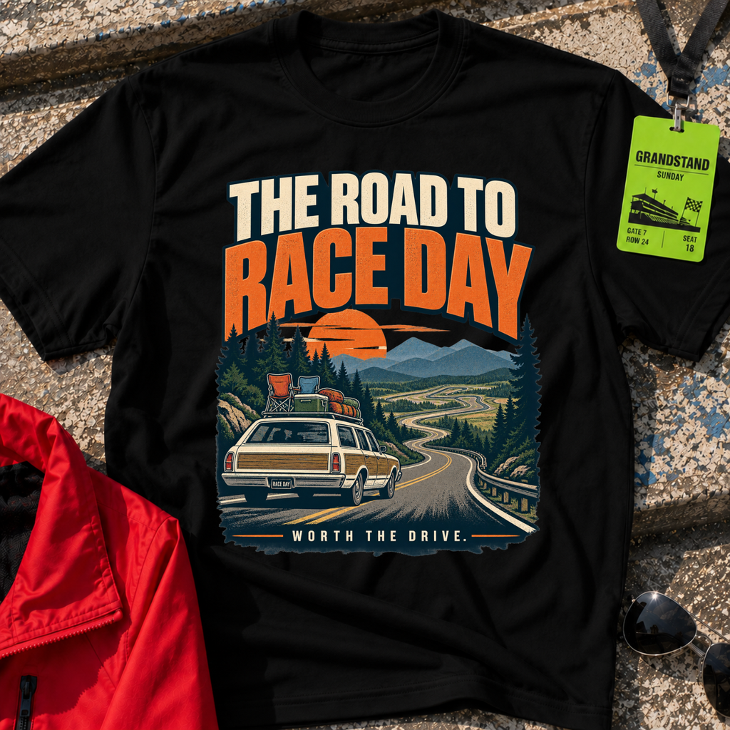 Road To Race Day T-Shirt
