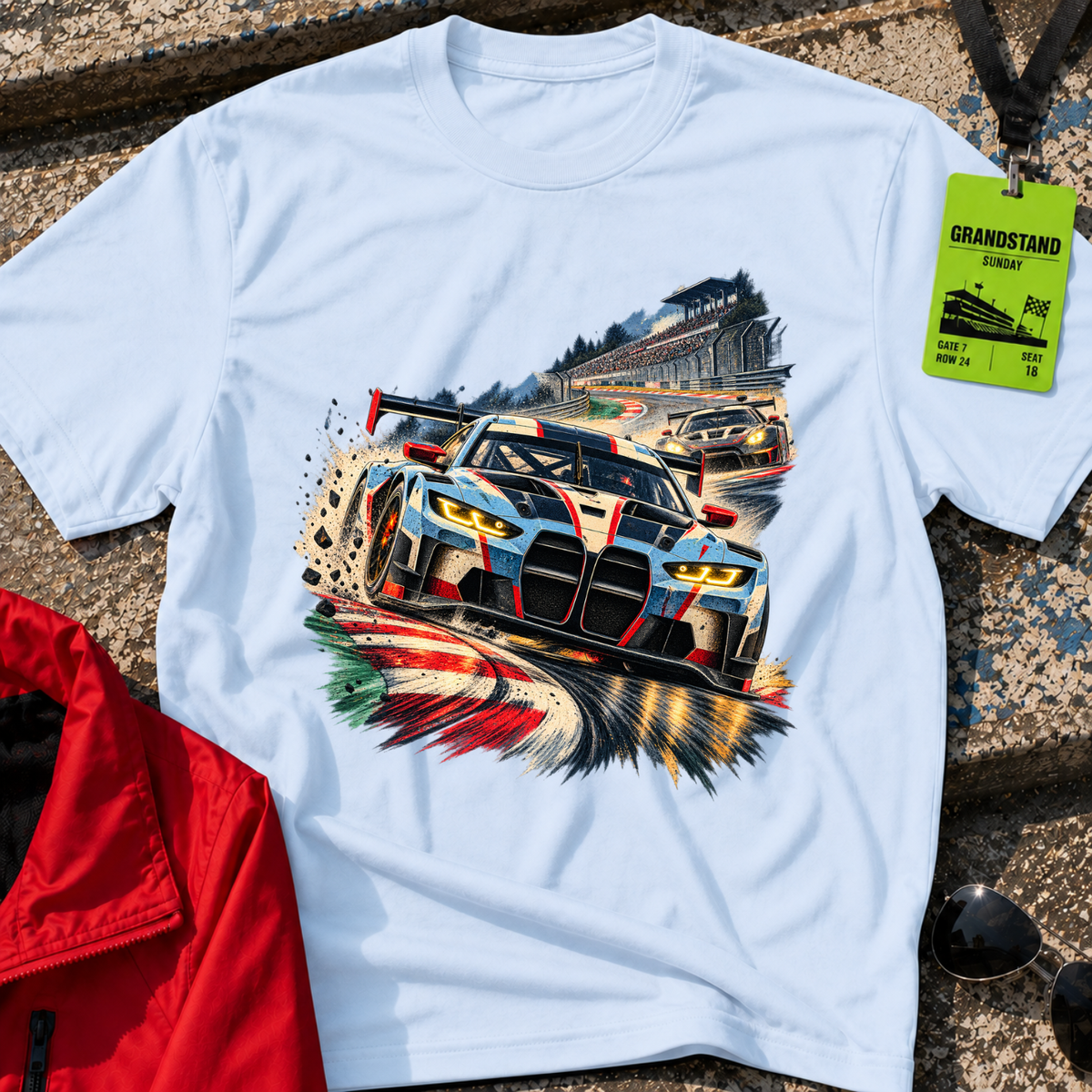 BMW Pushing T-Shirt