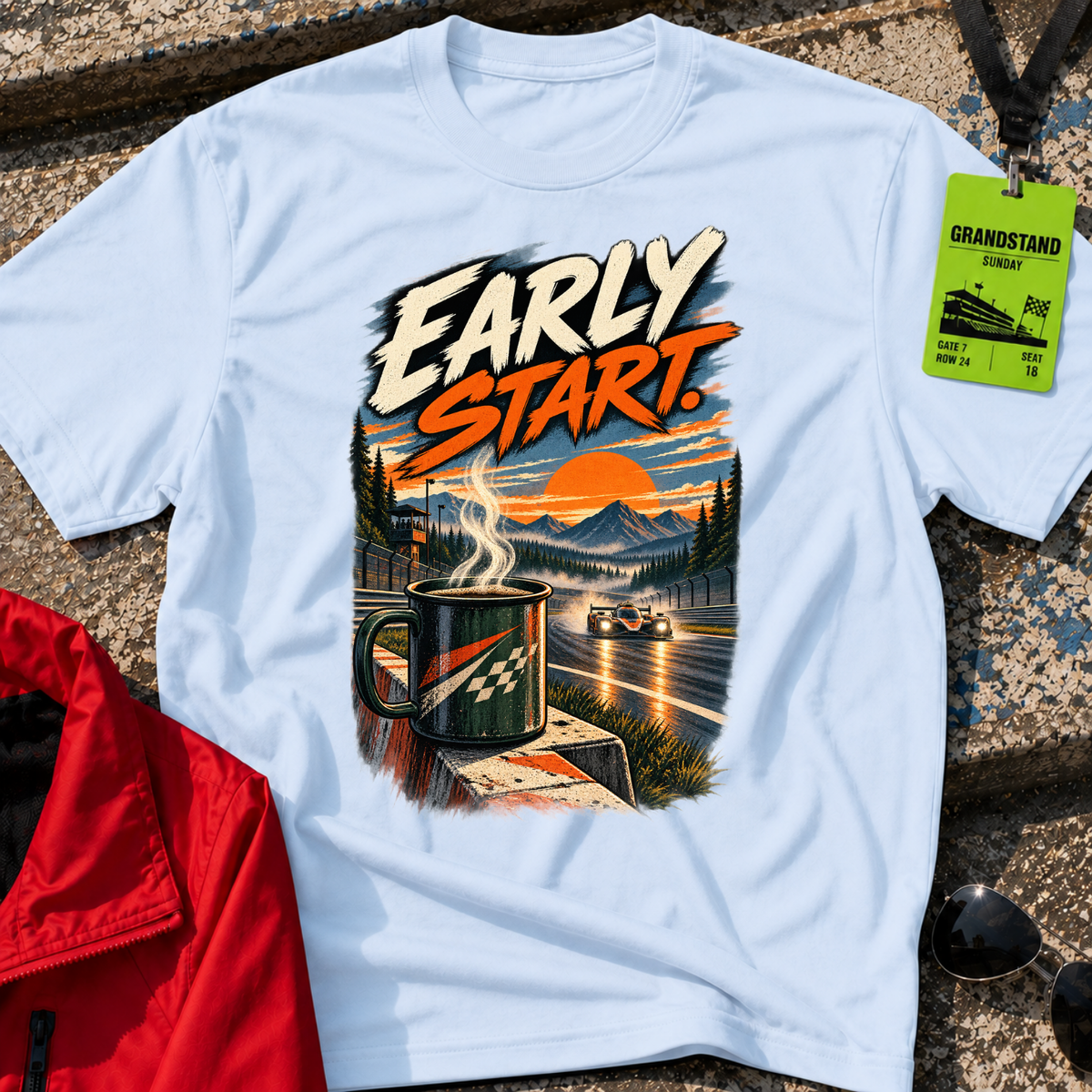 Early Start Trackside T-Shirt