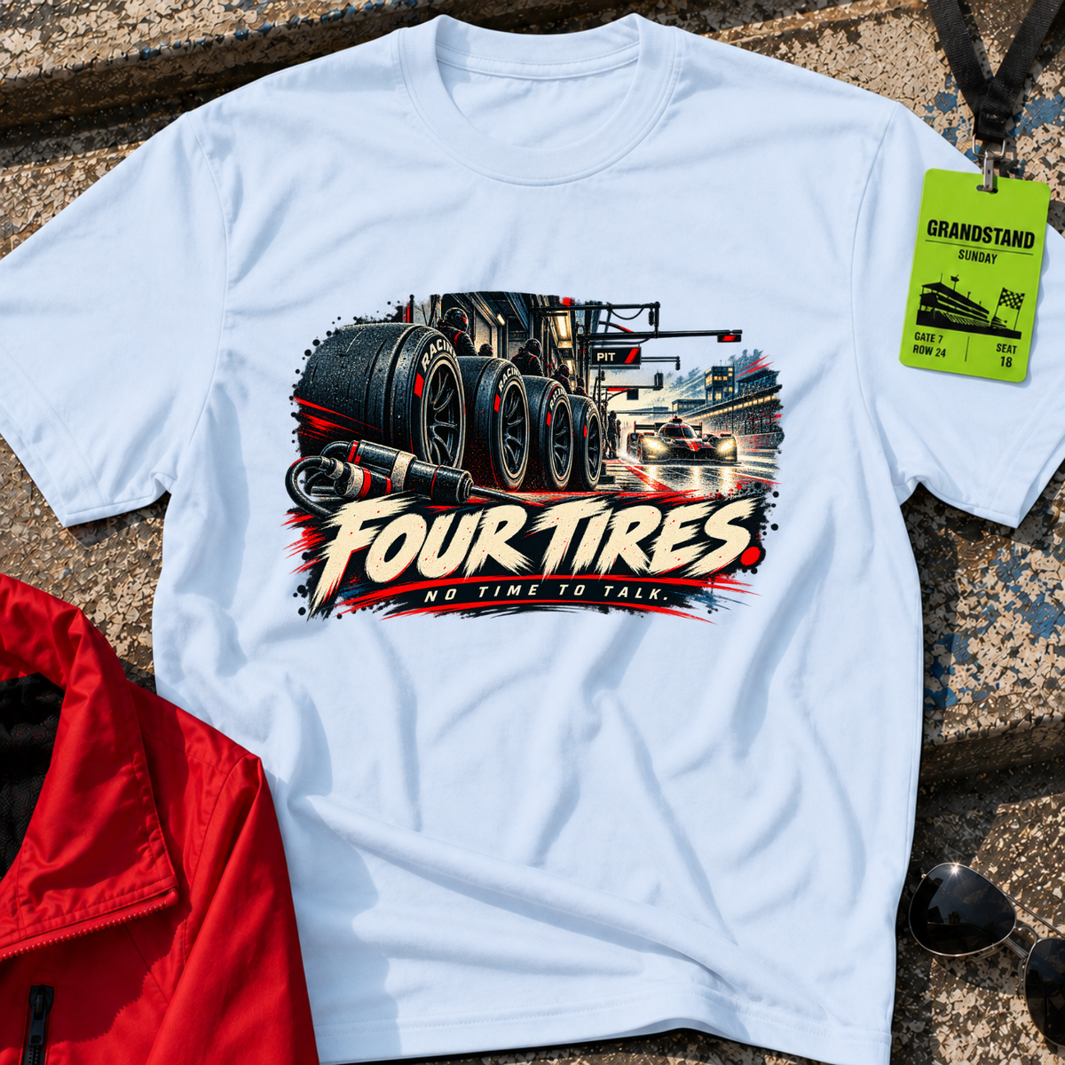 Four Tires T-Shirt