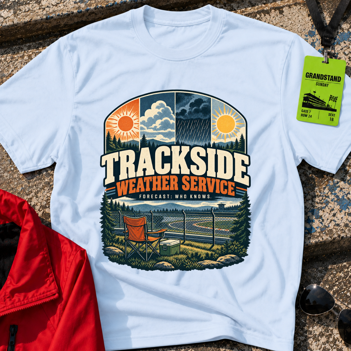 Trackside Forecast T-Shirt