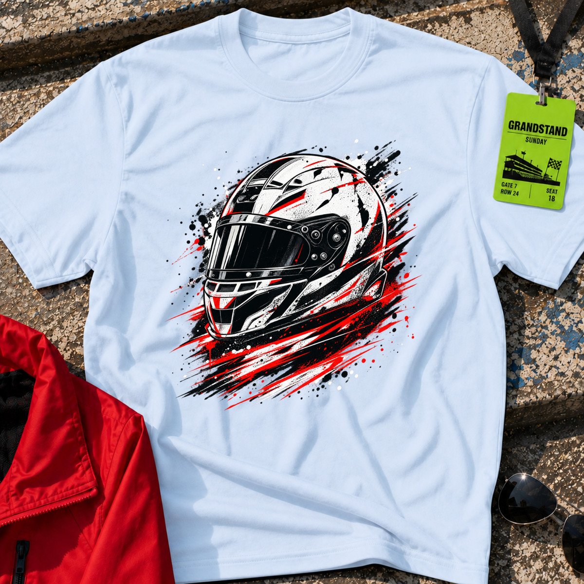 Black Helmet T-Shirt