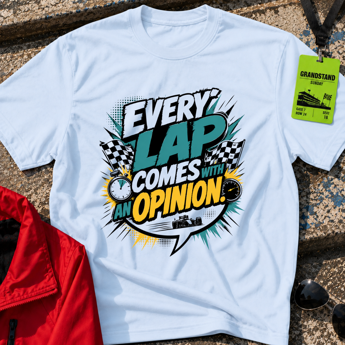 Every lap comes with opinion T-Shirt