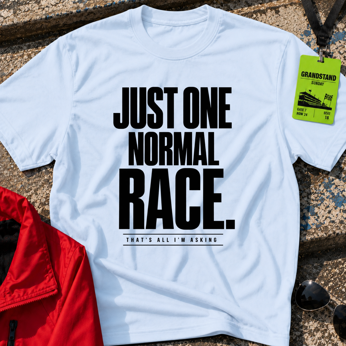 Just One Normal Race T-Shirt
