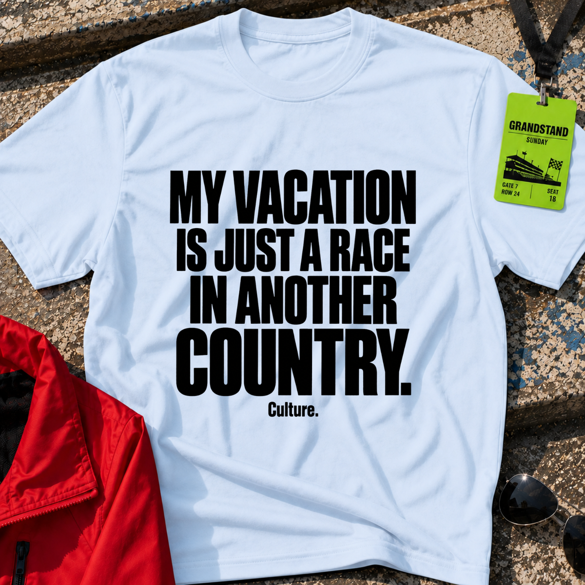Vacation = Race T-Shirt