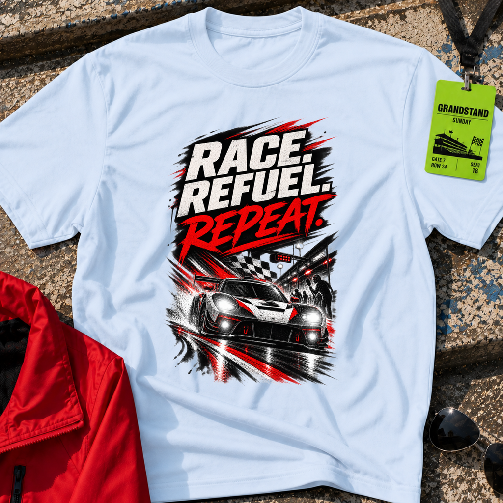 Race Refuel Repeat T-Shirt