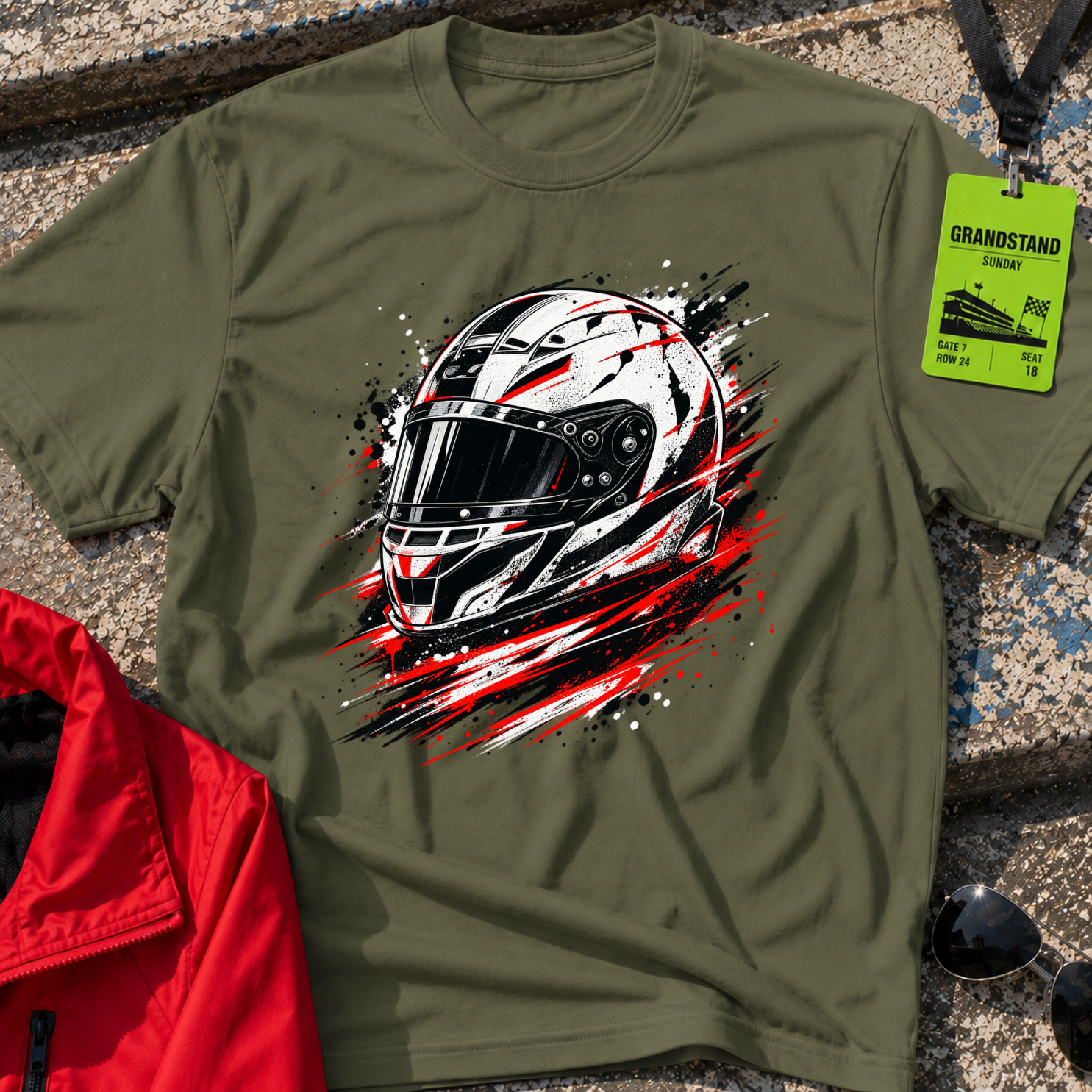 Black Helmet T-Shirt