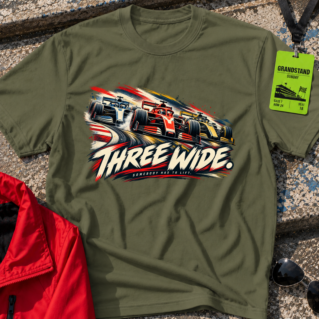 Three Wide T-Shirt