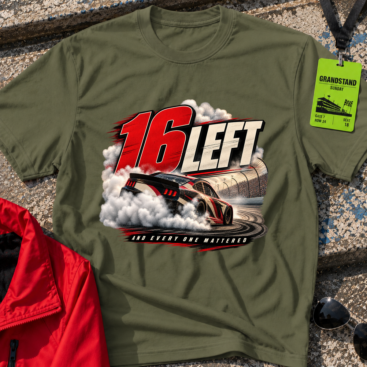 16 Left T-Shirt