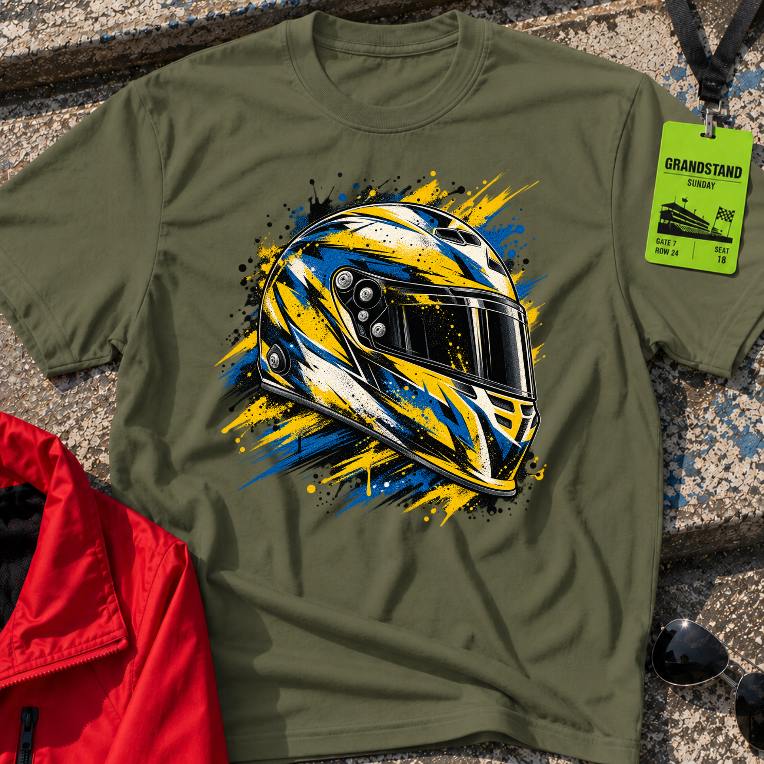 Yellow Helmet T-Shirt