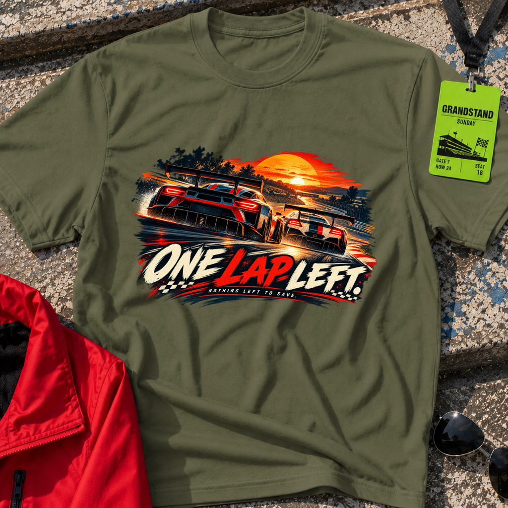 One Lap Left T-Shirt