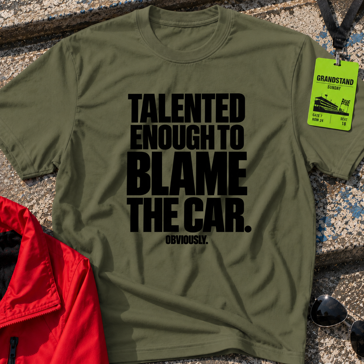 Blame The Car T-Shirt