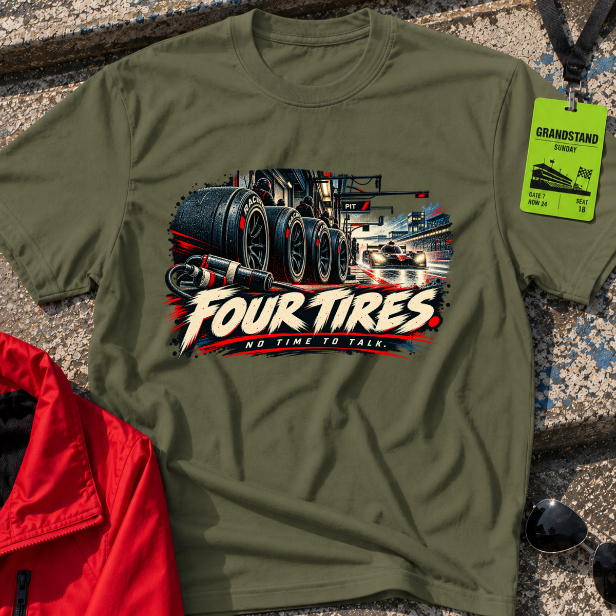 Four Tires T-Shirt