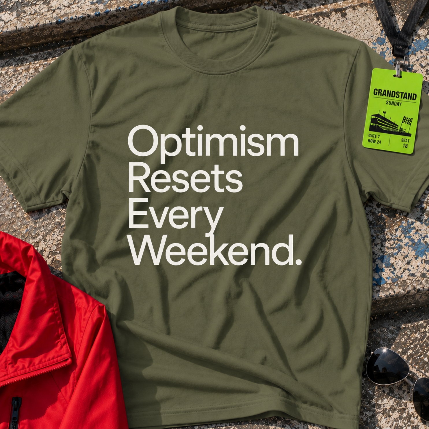 Optimism resets every weekend T-Shirt