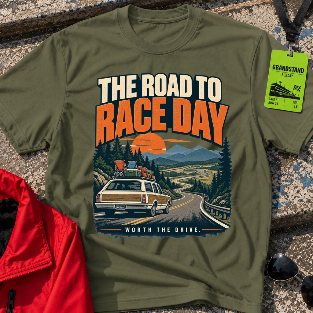 Road To Race Day T-Shirt