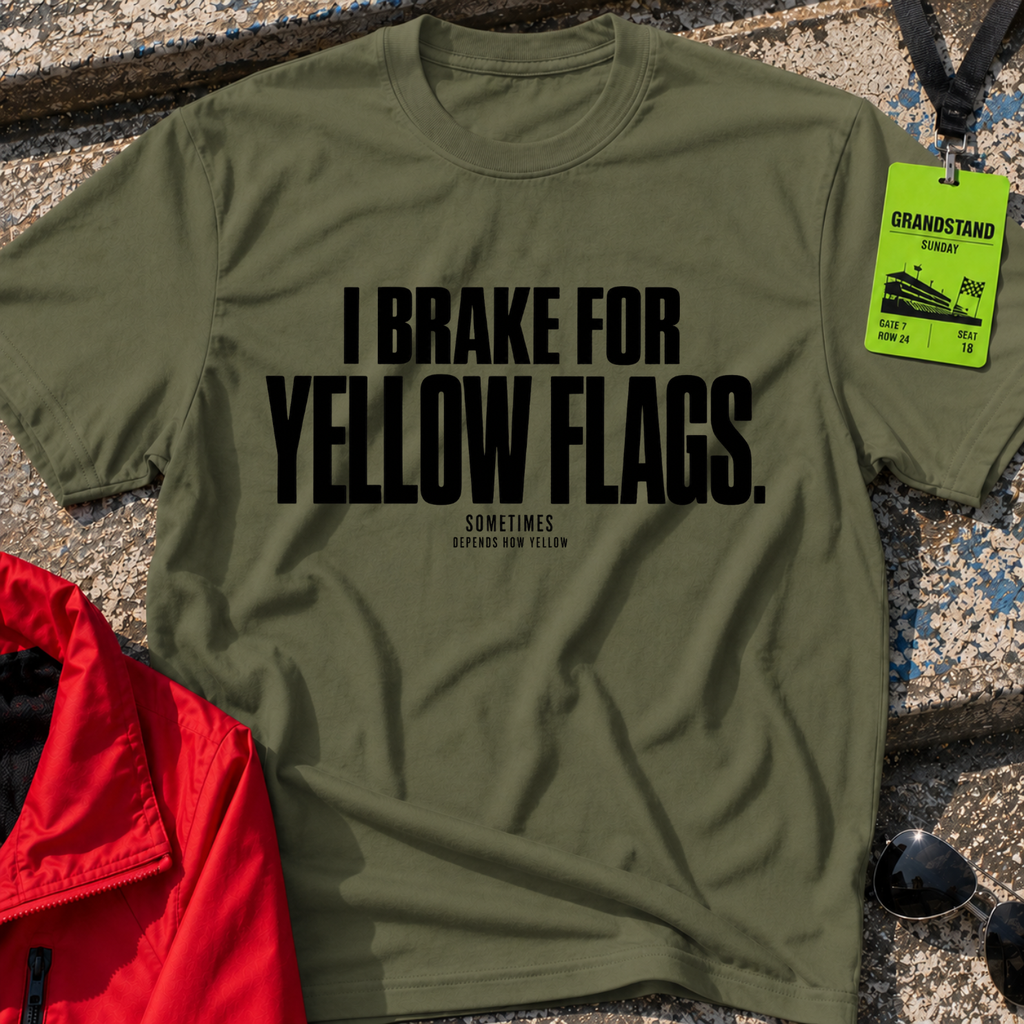 Depends How Yellow T-Shirt