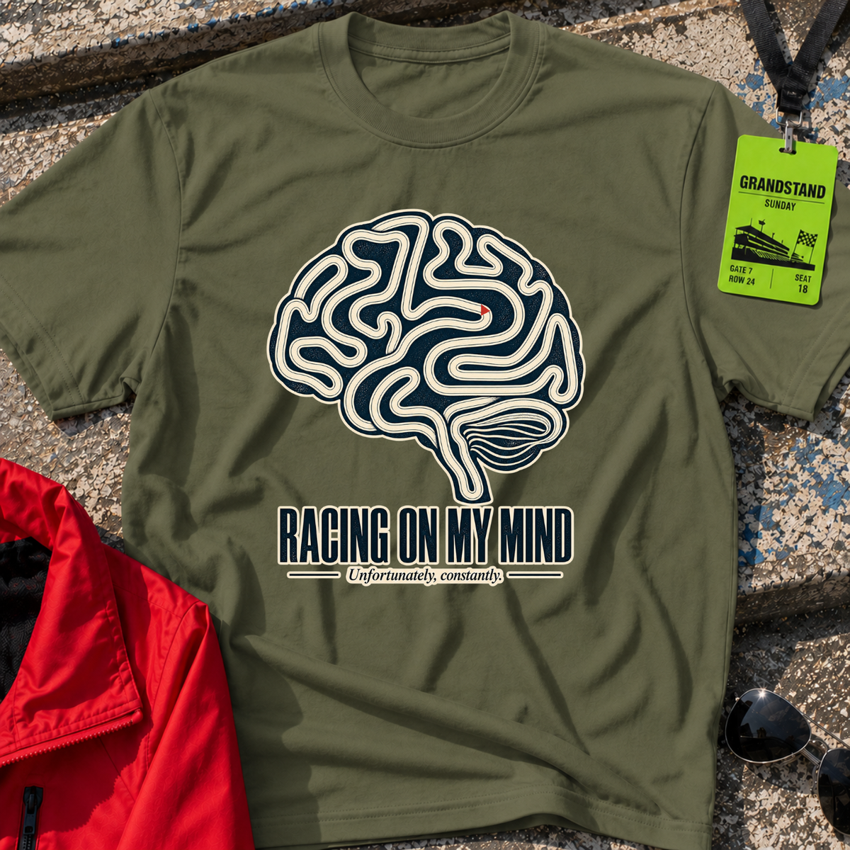 Racing On My Mind T-Shirt