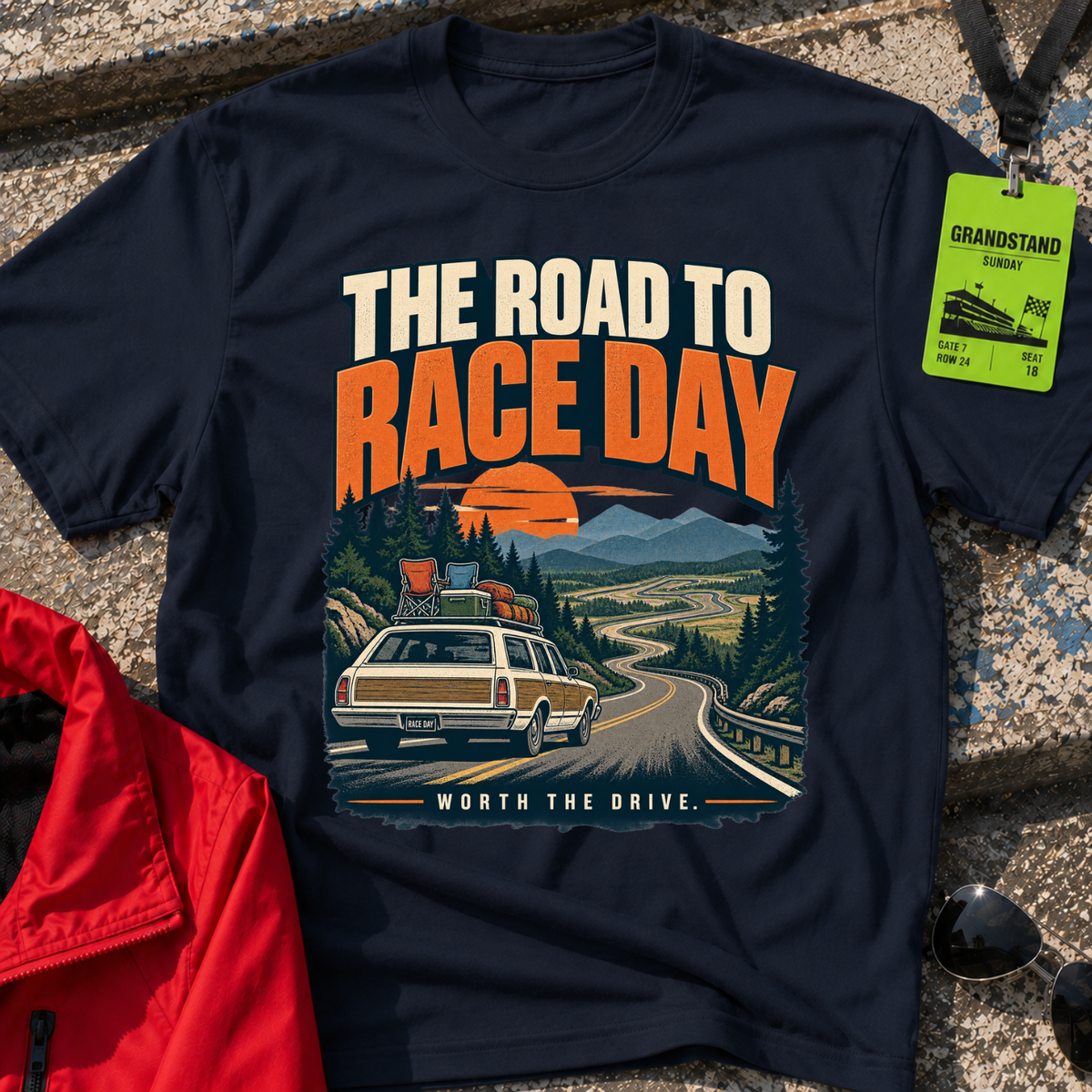 Road To Race Day T-Shirt