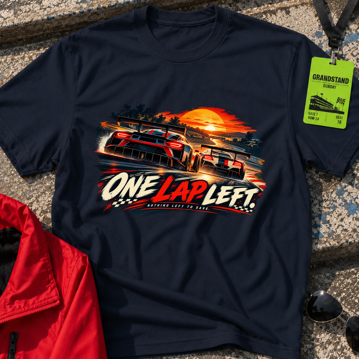 One Lap Left T-Shirt
