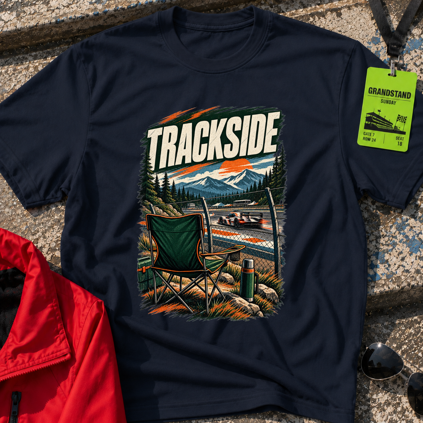 Trackside seats T-Shirt