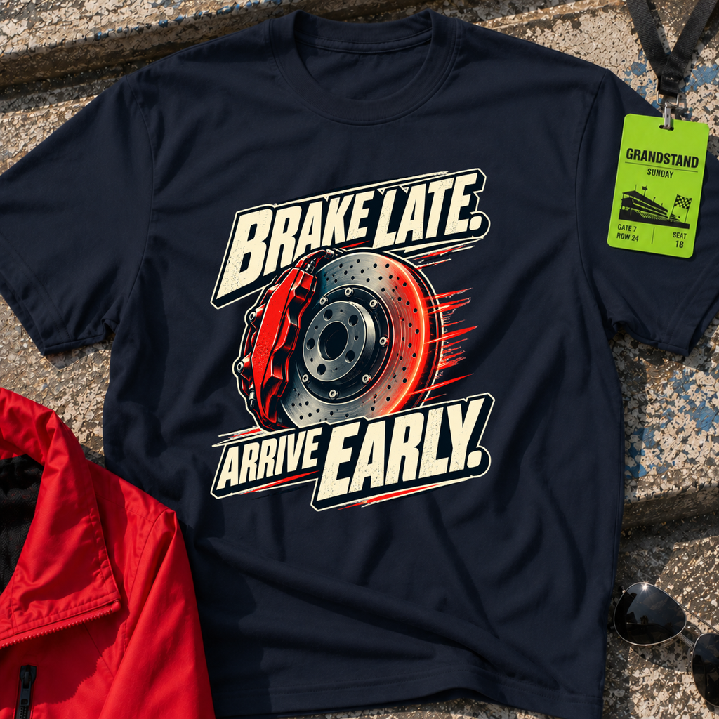 Brake Late T-Shirt