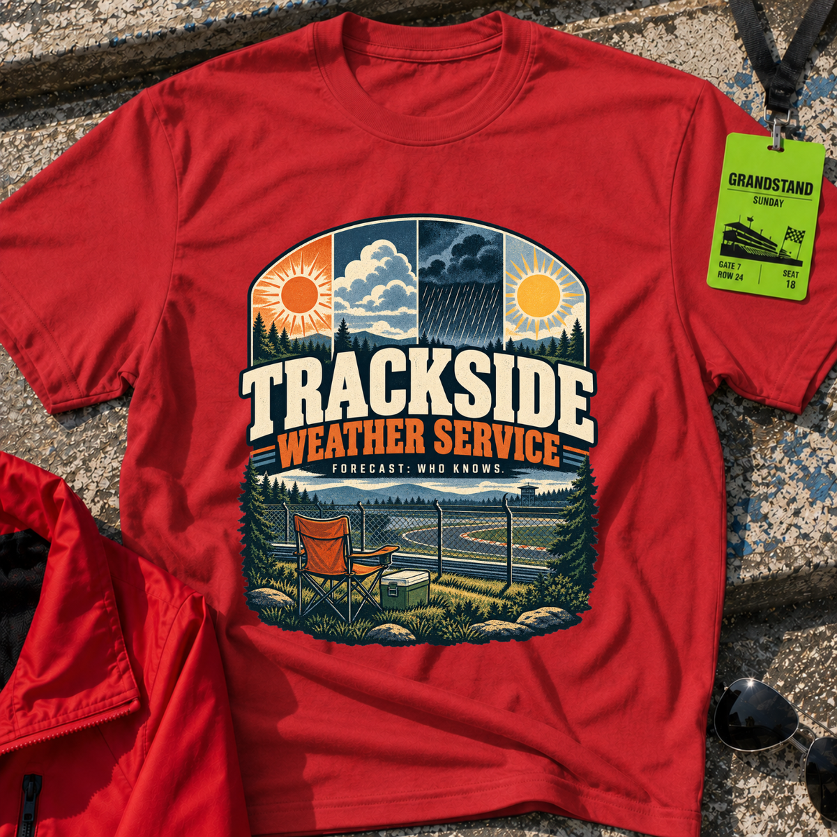 Trackside Forecast T-Shirt