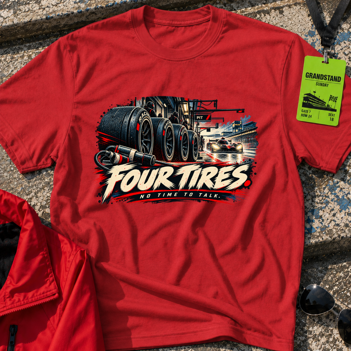 Four Tires T-Shirt