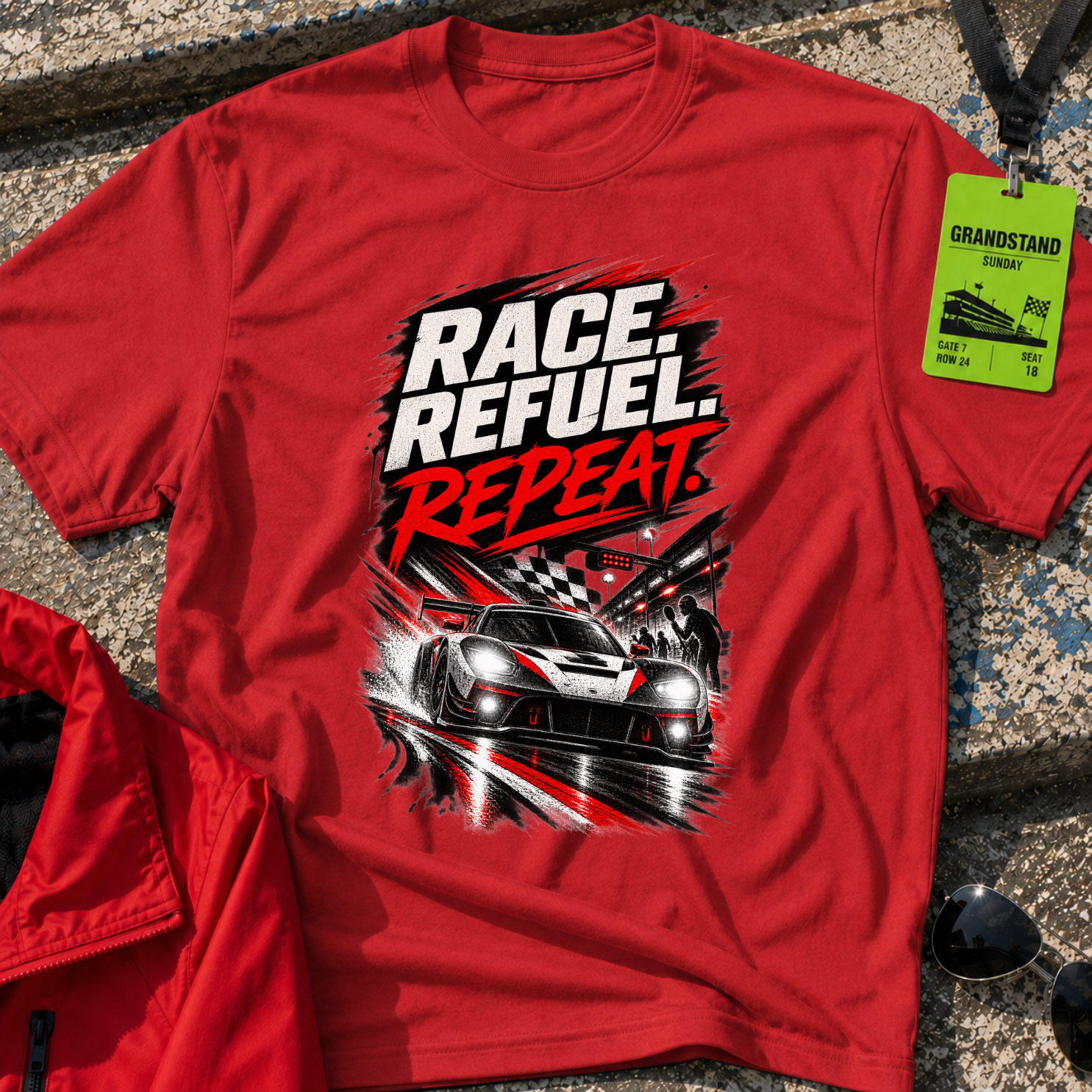 Race Refuel Repeat T-Shirt