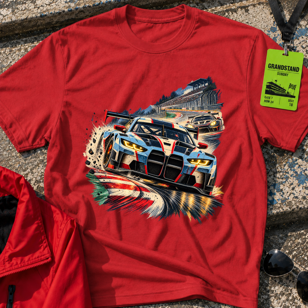 BMW Pushing T-Shirt