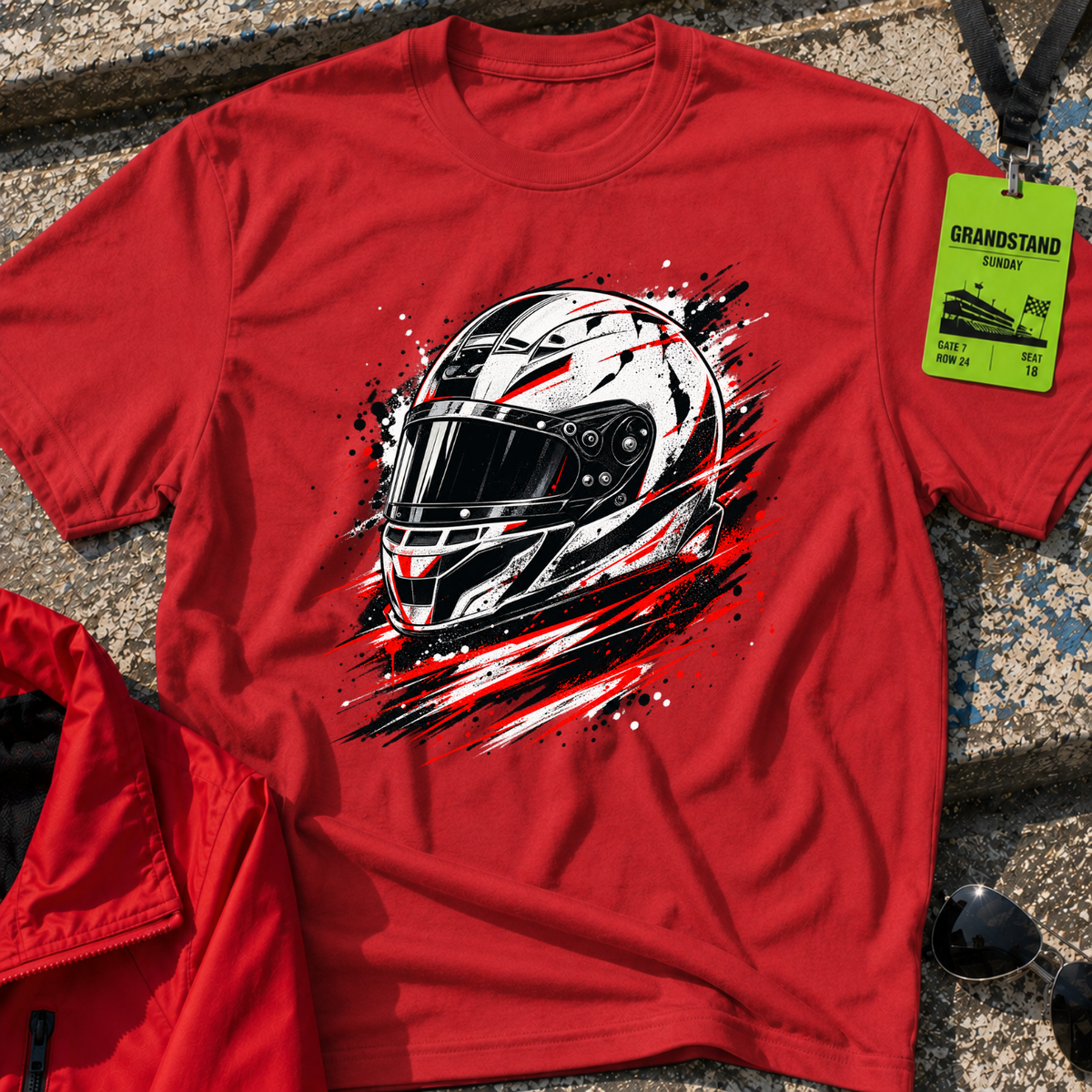Black Helmet T-Shirt