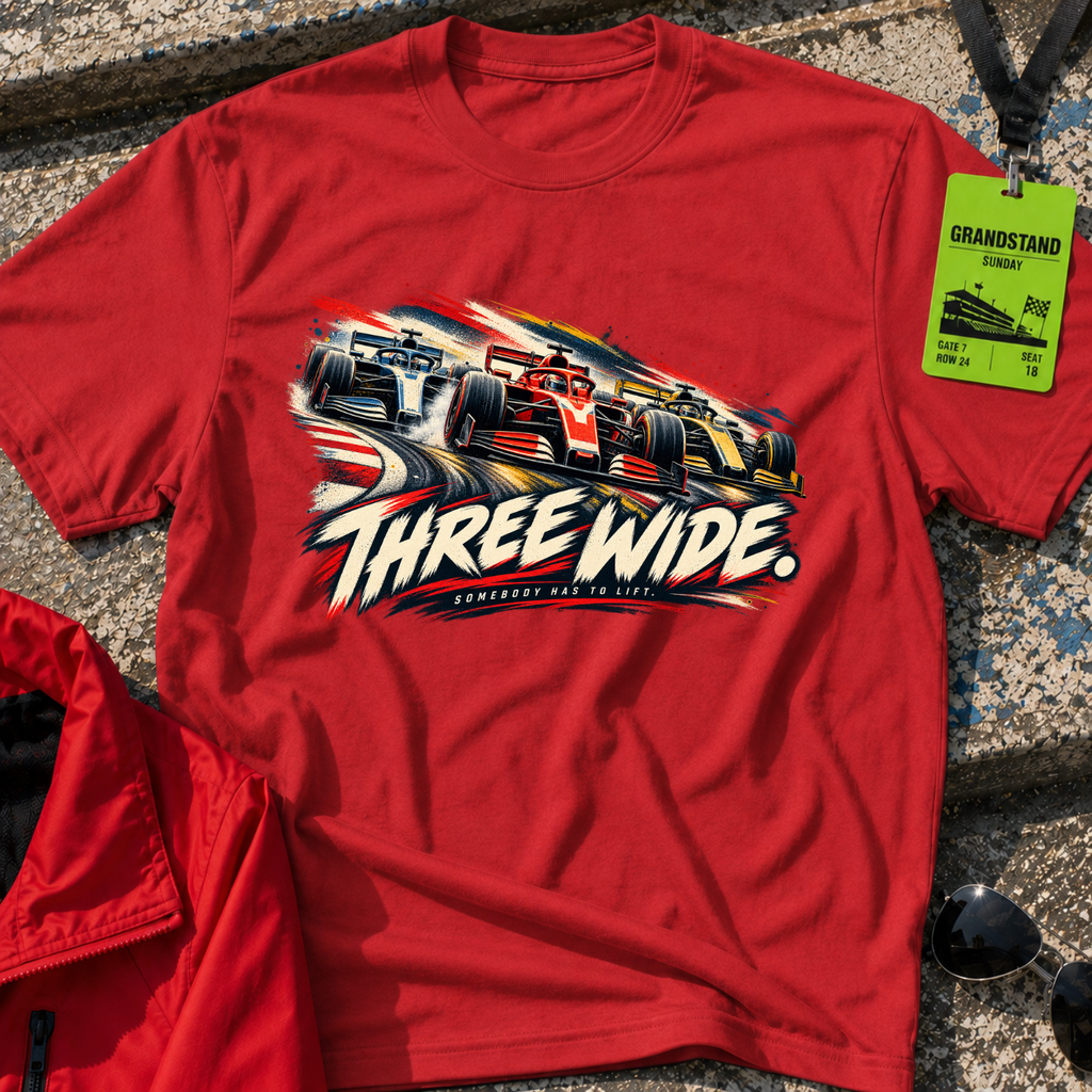 Three Wide T-Shirt