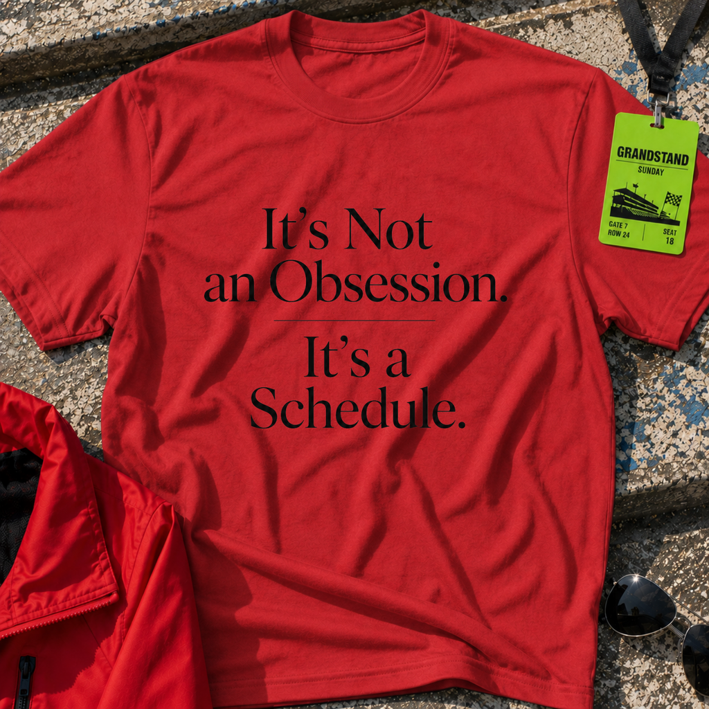 It is a schedule T-Shirt