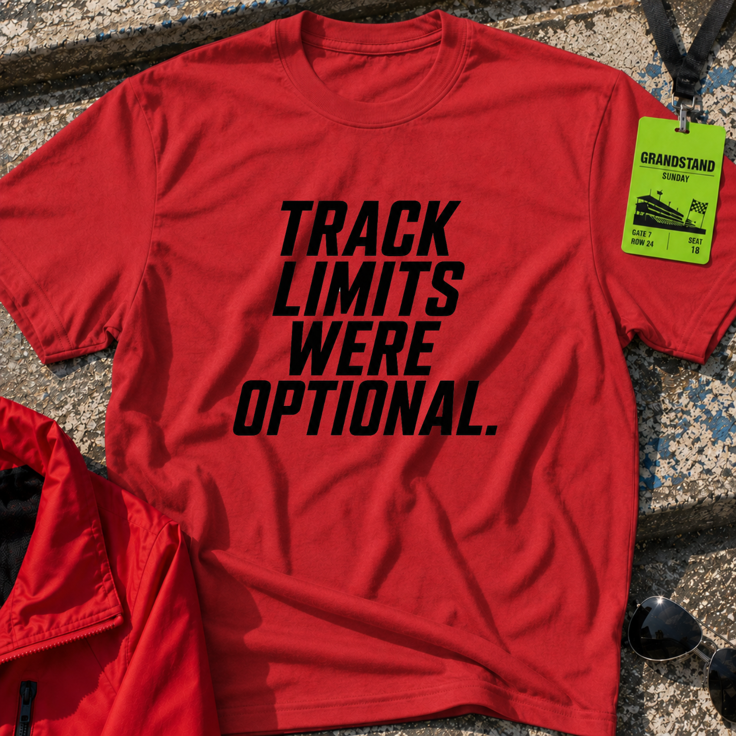 Track limits were optional T-Shirt