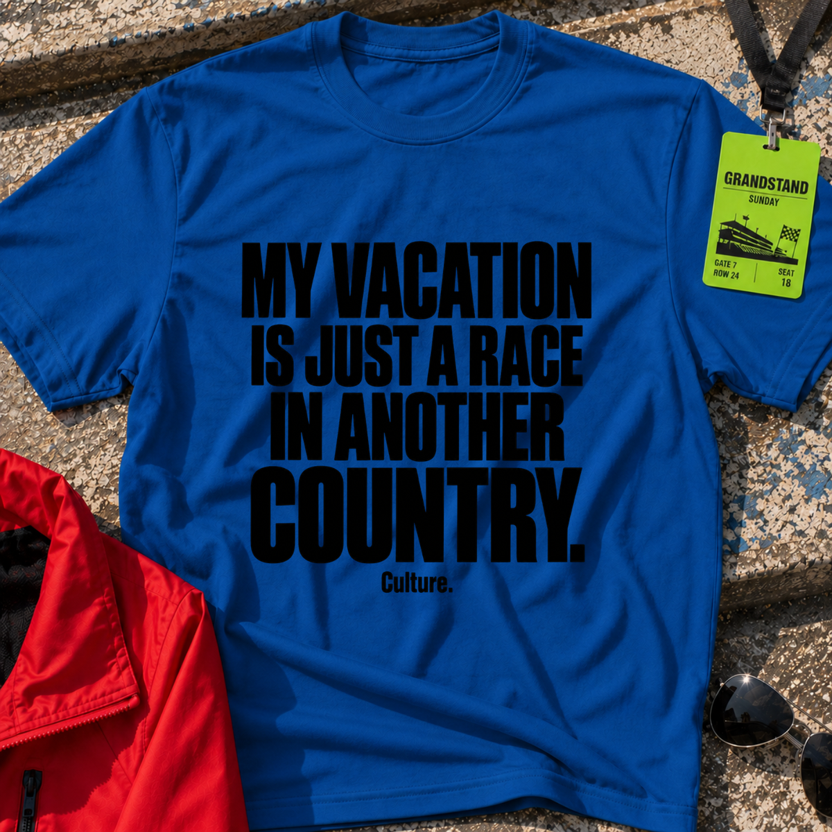 Vacation = Race T-Shirt