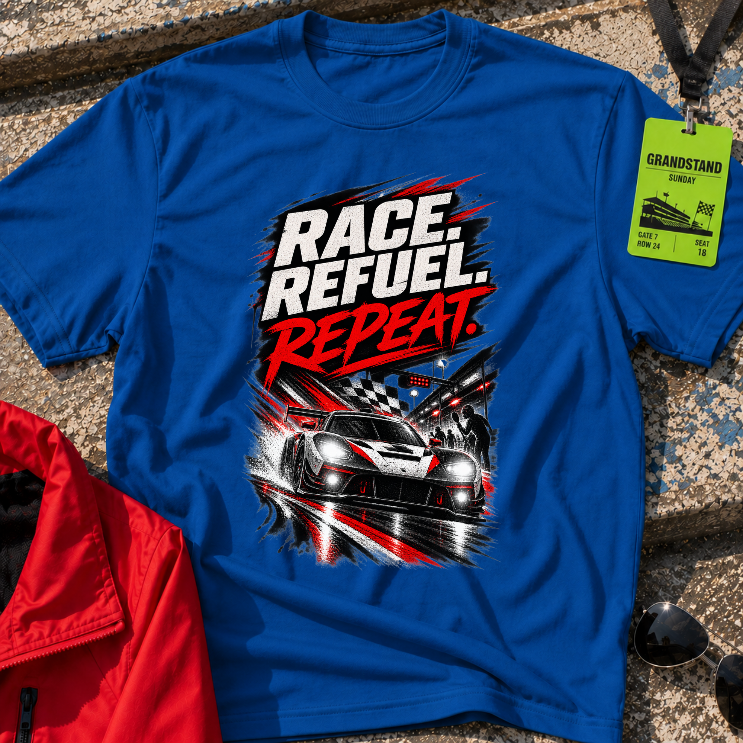 Race Refuel Repeat T-Shirt