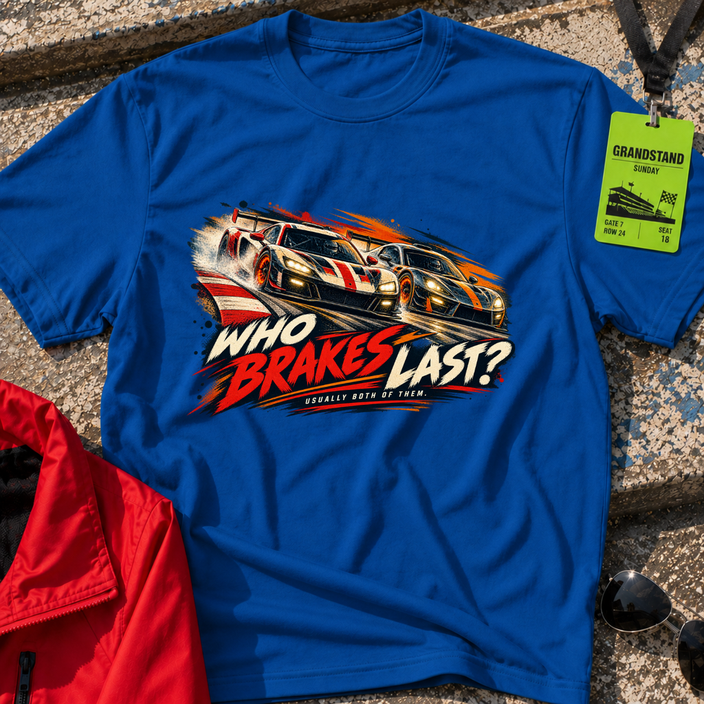 Who Brakes Last ? T-Shirt