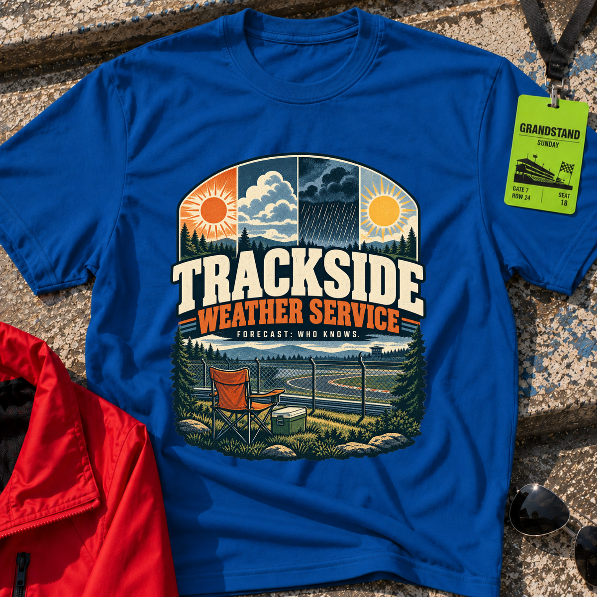 Trackside Forecast T-Shirt