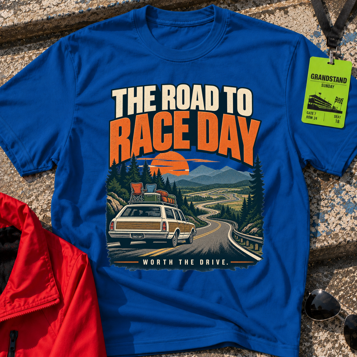 Road To Race Day T-Shirt
