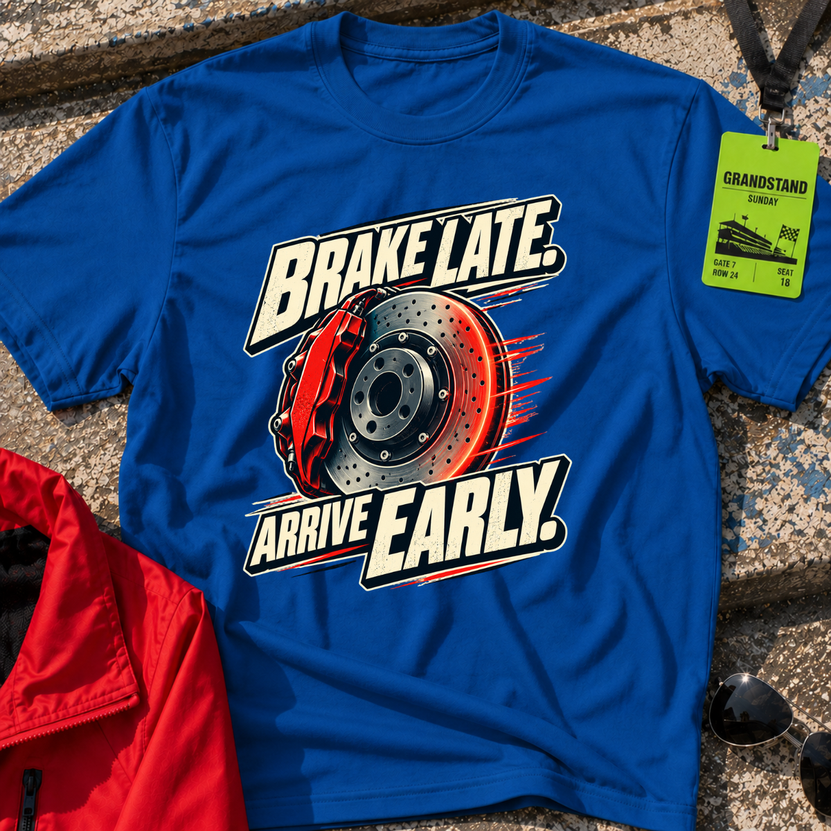 Brake Late T-Shirt