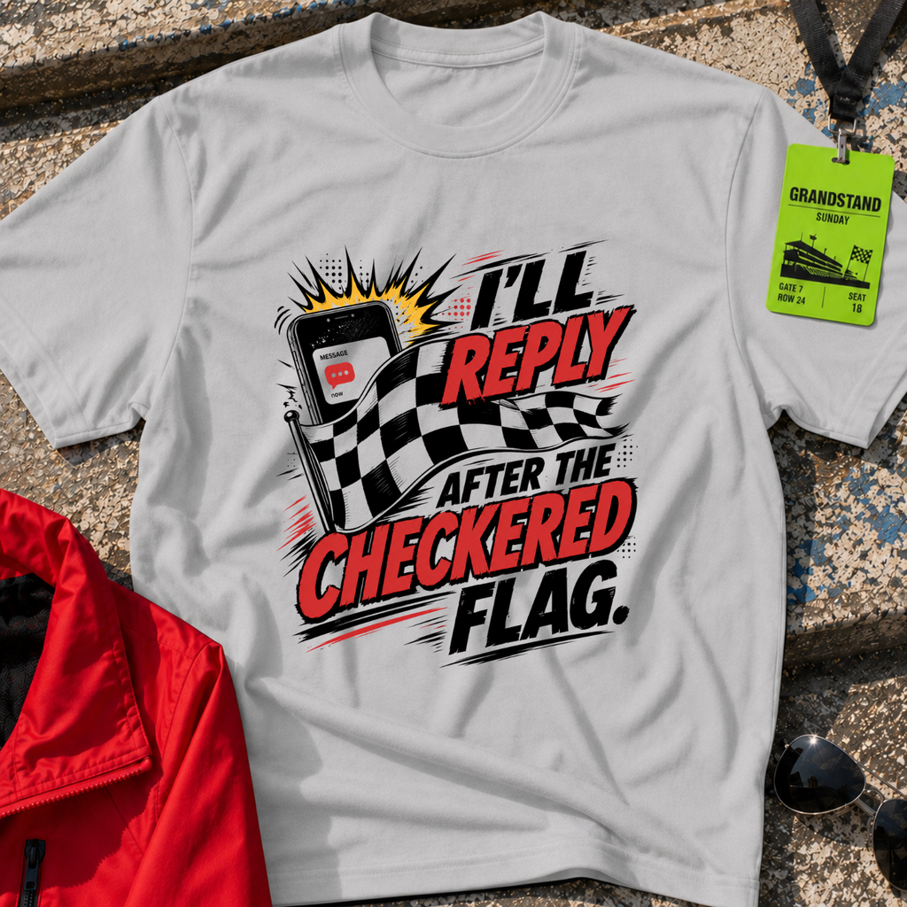 After the checkered flag T-Shirt