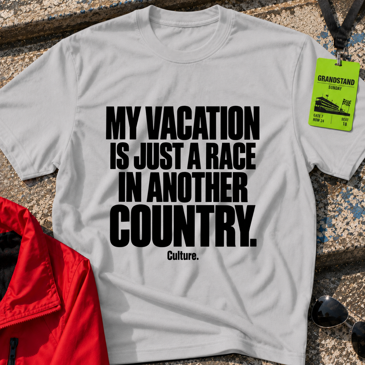 Vacation = Race T-Shirt