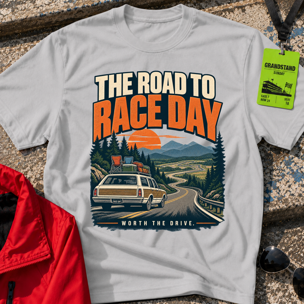 Road To Race Day T-Shirt