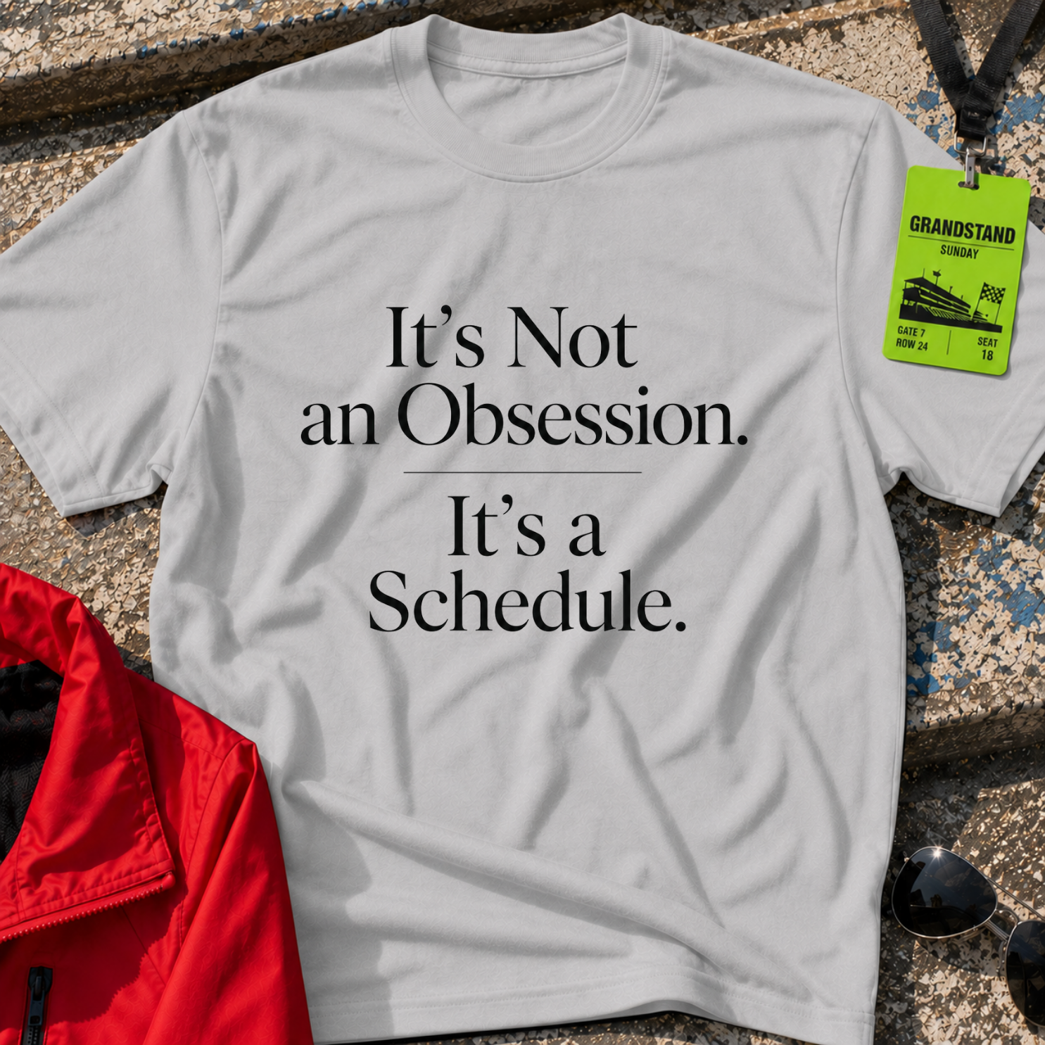 It is a schedule T-Shirt