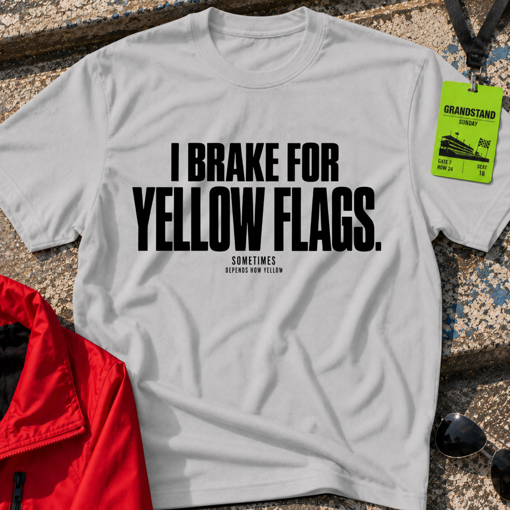 Depends How Yellow T-Shirt