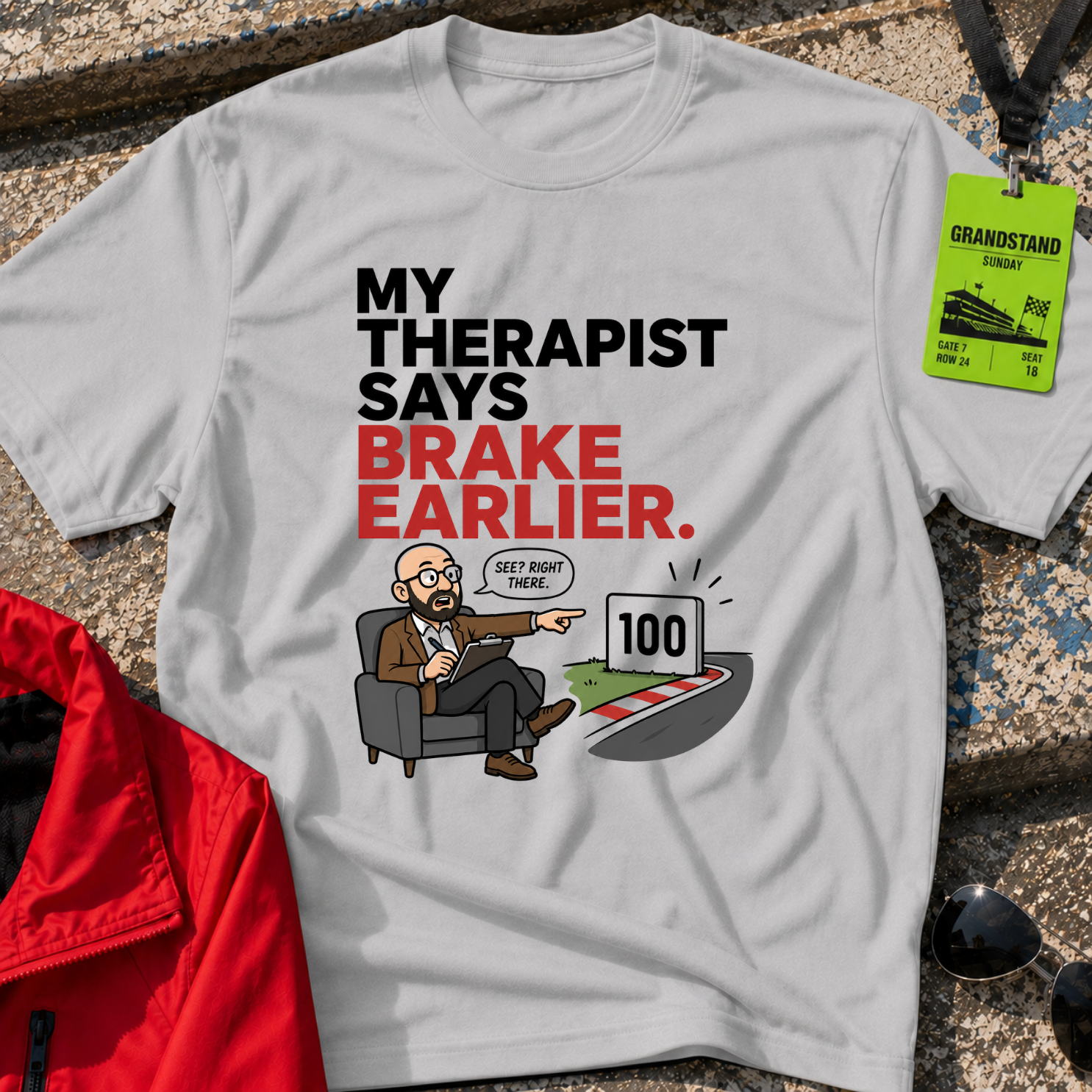 Brake earlier T-Shirt