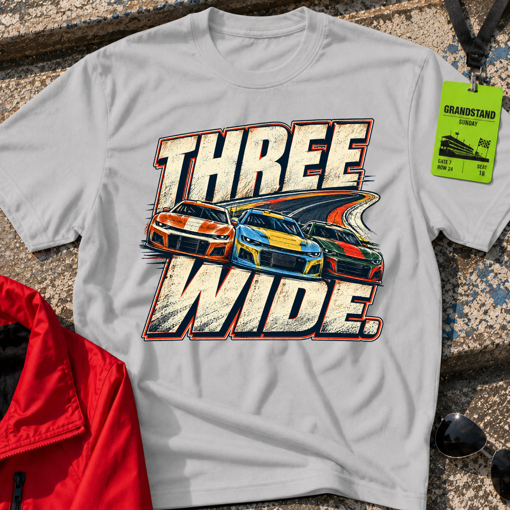 Three Wide T-Shirt