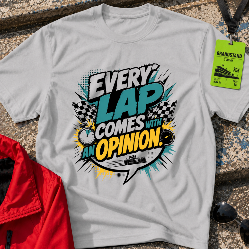 Every lap comes with opinion T-Shirt